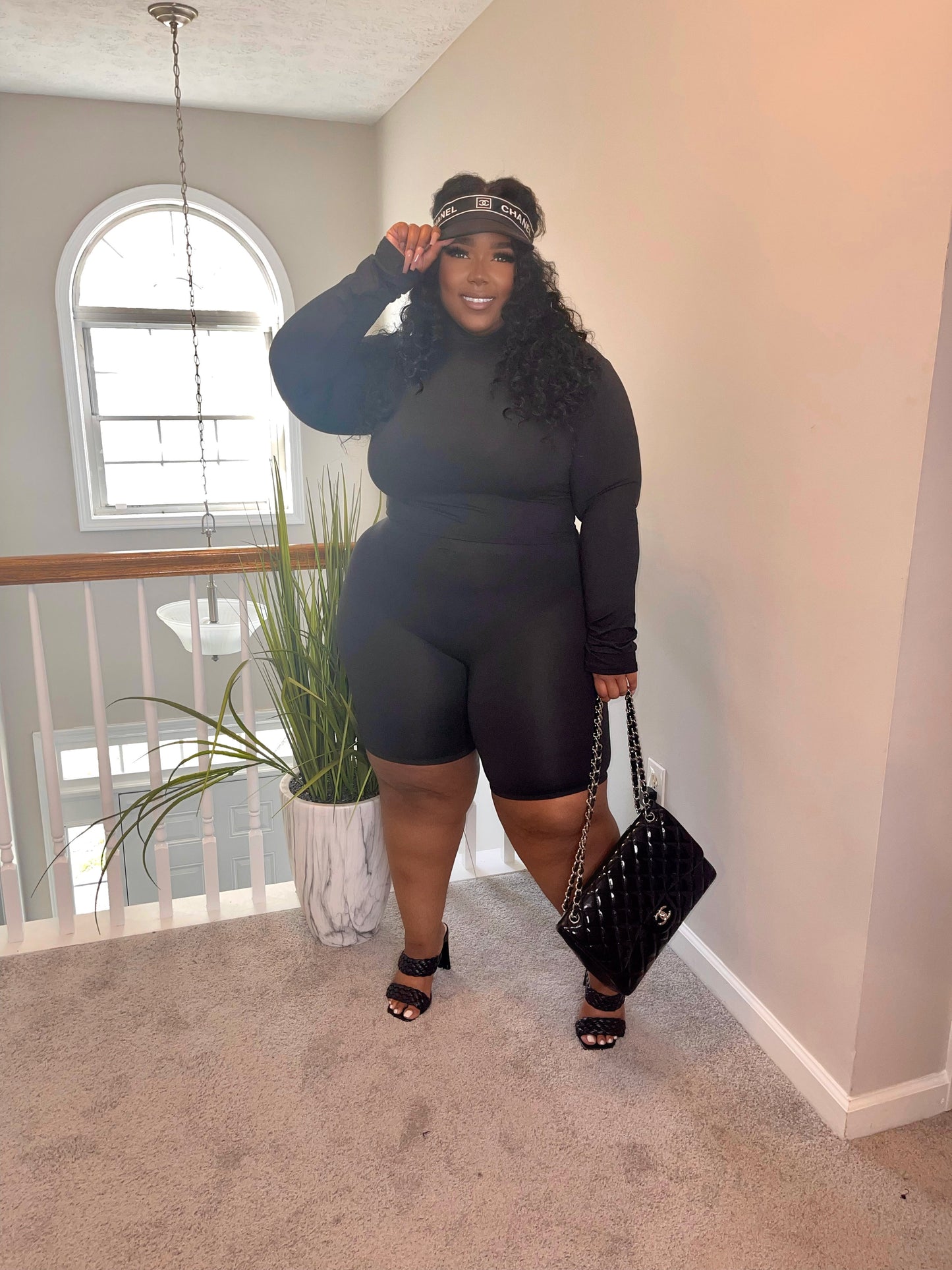 Biker short set